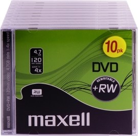 Maxell DVD+RW 4.7GB 10ks