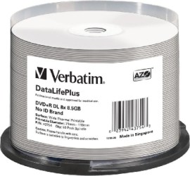 Verbatim 43754 DVD-R 8.5GB 50ks