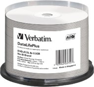 Verbatim 43754 DVD-R 8.5GB 50ks - cena, porovnanie