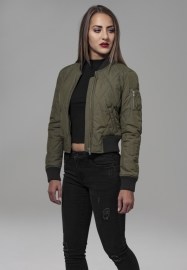 Urban Classics Diamond Quilt Short Bomber