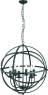 Searchlight Cage Frame Orb Pendant 2476 - cena, porovnanie