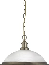 Searchlight Industrial Pendant 1591AB