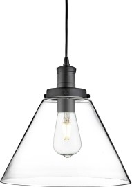 Searchlight Pendant 3228BK