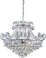 Searchlight Crystal Tiered Chandelier 5046-6CC - cena, porovnanie