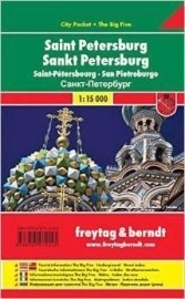 Saint Petersburg mapa city pocket 1:15T PL108CP