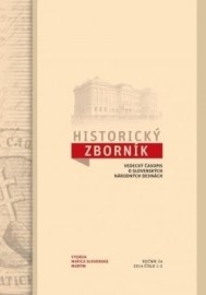 Historický zborník 24, 1, 2 2014