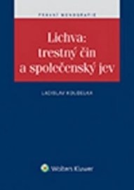 Lichva: trestný čin a společenský jev