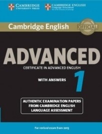 Cambridge English Advanced 1 Student's Book with Answers 2015
