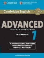 Cambridge English Advanced 1 Student's Book with Answers 2015 - cena, porovnanie