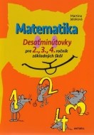 Matematika, Desaťminútovky pre 2., 3., 4. ročník základných škôl - cena, porovnanie