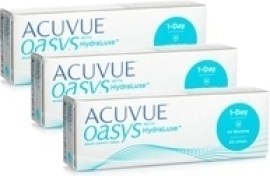 Johnson & Johnson Acuvue Oasys 1-Day with HydraLuxe 90ks