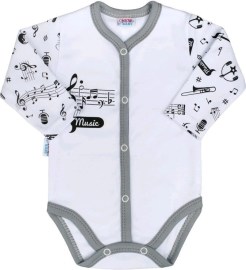 New Baby Music celorozopínacie body