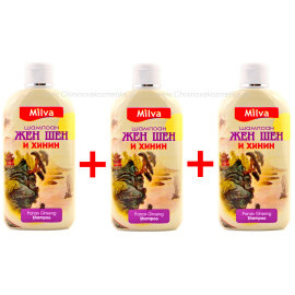 Milva Ženšen a Chinín 3x200ml