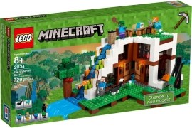 Lego Minecraft - Základňa vo vodopáde 21134