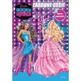 Barbie Rock n´ Royals - zábavný zošit