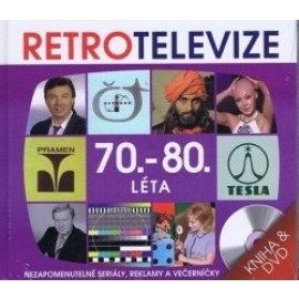 Retro televize - 70. - 80. léta - Kniha + DVD