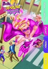 Barbie-Odvážna princezná - Knižka s plagátom