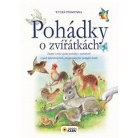 Pohádky o zvířátkách - Velká písmenka pro snadné čtení