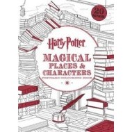 Harry Potter Magical Places & Characters Postcard Colouring Book - 20 Postcards to Colour - cena, porovnanie