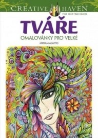 Tváře - omalovánky pro velké