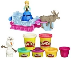 Hasbro Play-Doh - Ľadové kráľovstvo a dobrodružstvo na saniach