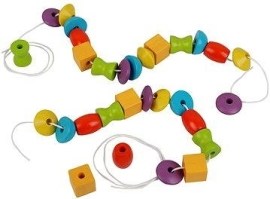 Plan Toys Navliekanie korálok