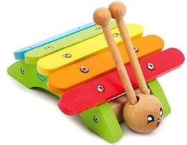 Rakonrad Detské hudobné nástroje - Xylofón šnek