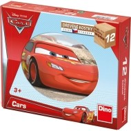 Dino Drevené kocky kubus - Cars - cena, porovnanie