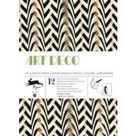 Art Deco gift wrap