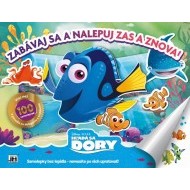 Zabávaj sa a nalepuj zas a znova! Hľadá sa Dory - cena, porovnanie