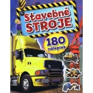 Stavebné stroje - 180 nálepiek - cena, porovnanie