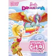 Barbie Dreamtopia Vyfarbuj, čítaj, nalepuj - cena, porovnanie