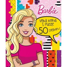 Barbie Veľká kniha s puzzle