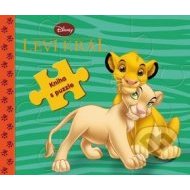 Leví kráľ - kniha s puzzle - cena, porovnanie