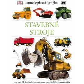 Samolepková knižka. Stavebné stroje