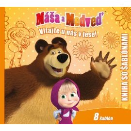 Máša a medveď - Kniha šablón