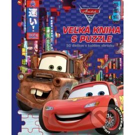 Autá 2 Veľká kniha s puzzle