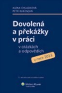 Dovolená a překážky v práci v otázkách a odpovědíc - cena, porovnanie