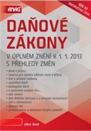 Daňové zákony v úplném znění k 1. 1. 2013 s přehledy změn