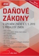 Daňové zákony v úplném znění k 1. 1. 2013 s přehledy změn - cena, porovnanie