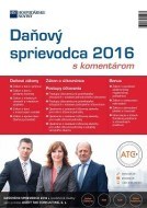 Daňový sprievodca 2016 s komentárom - cena, porovnanie