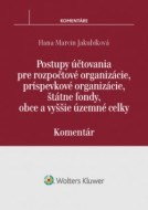 Postupy účtovania pre rozpočtové organizácie, príspevkové organizácie, štátne fondy, obce a vyššie územné celky - komentár - cena, porovnanie