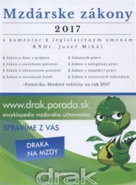 Mzdárske zákony 2017