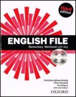 English File Elementary WB+CD+key 3. ed. - cena, porovnanie