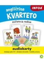Angličtina - Audiokarty - Kvarteto + CD - cena, porovnanie