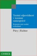 Trestní odpovědnost v územní samosprávě - cena, porovnanie