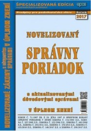 Novelizovaný Správny poriadok