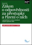 Zákon o odpovědnosti za přestupky a řízení o nich - cena, porovnanie