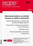 PMPP 1 2017 Zdanovanie prijmov zo zavislej cinnosti vo vztahu k zahraniciu - cena, porovnanie