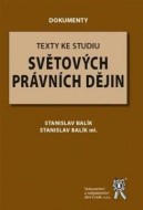 Texty ke studiu světových právních dějin - cena, porovnanie